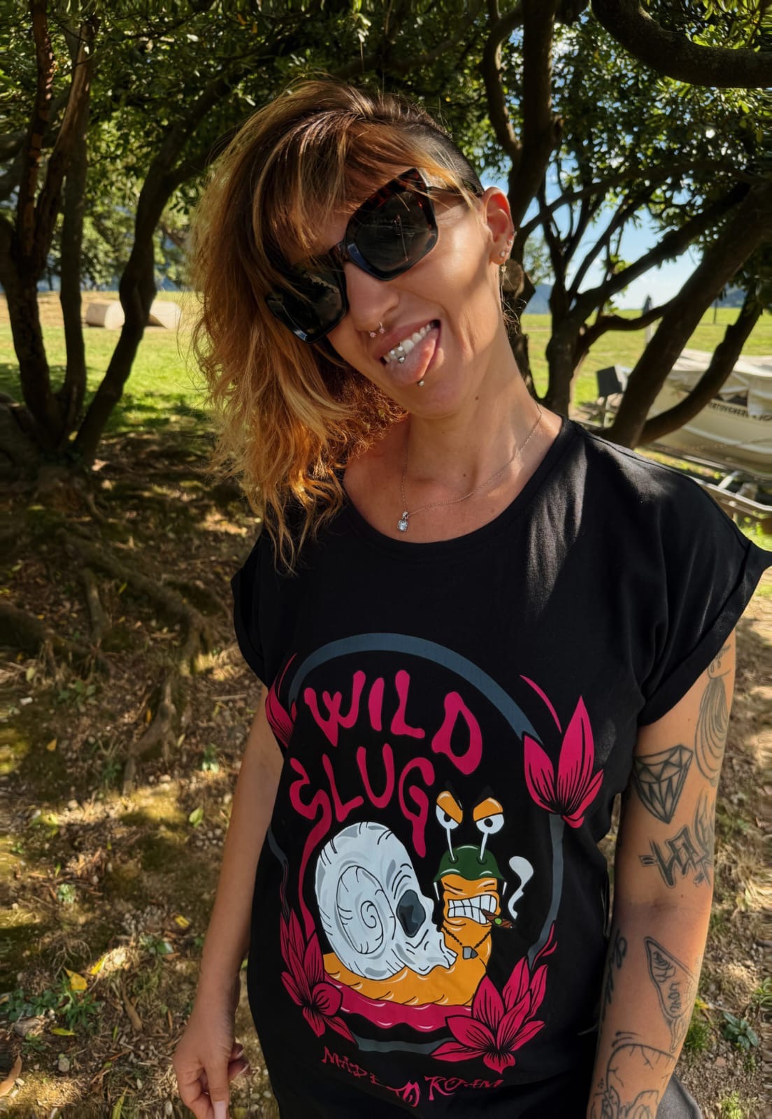 T-shirt Slug&Flowers