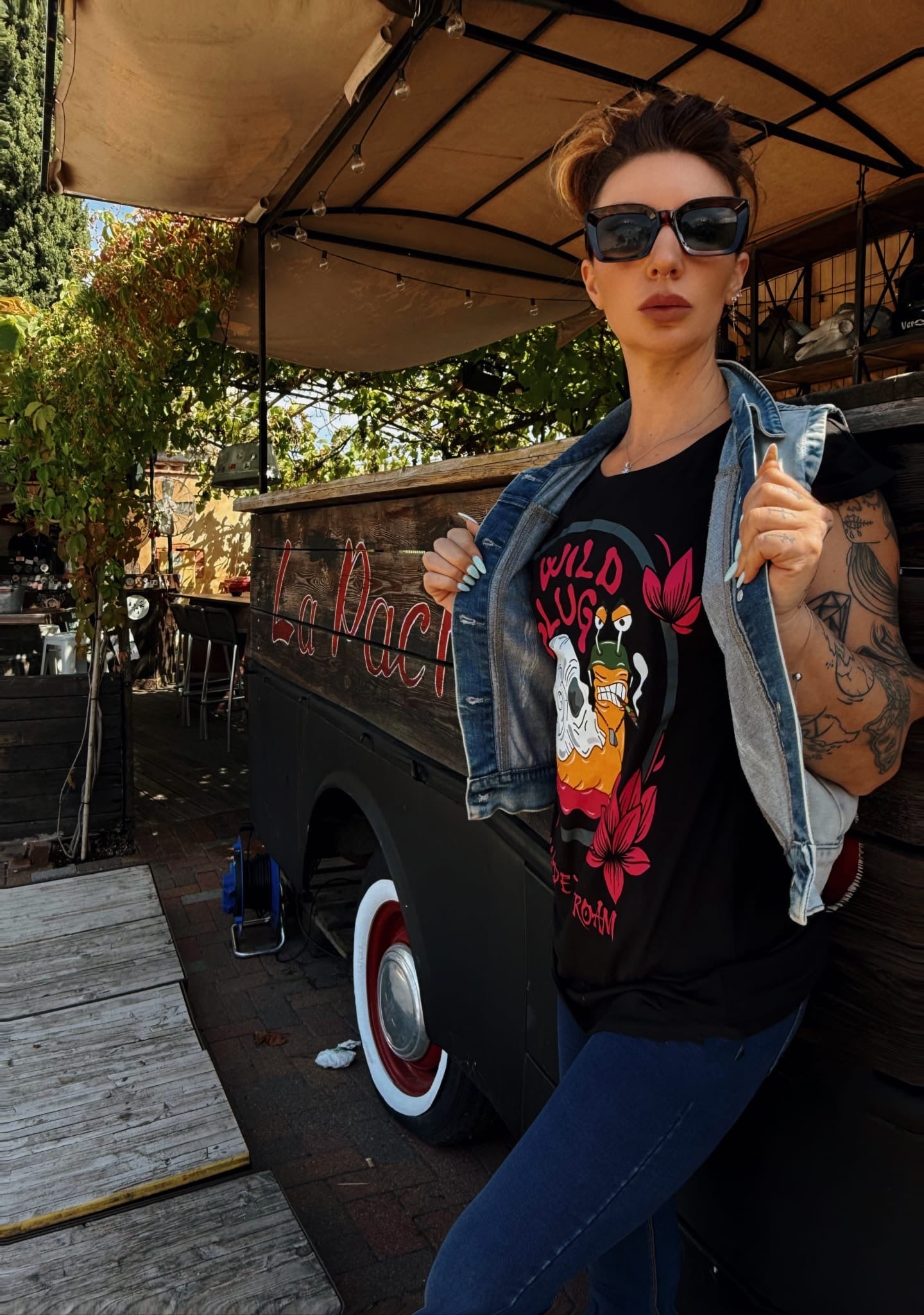 T-shirt Slug&Flowers
