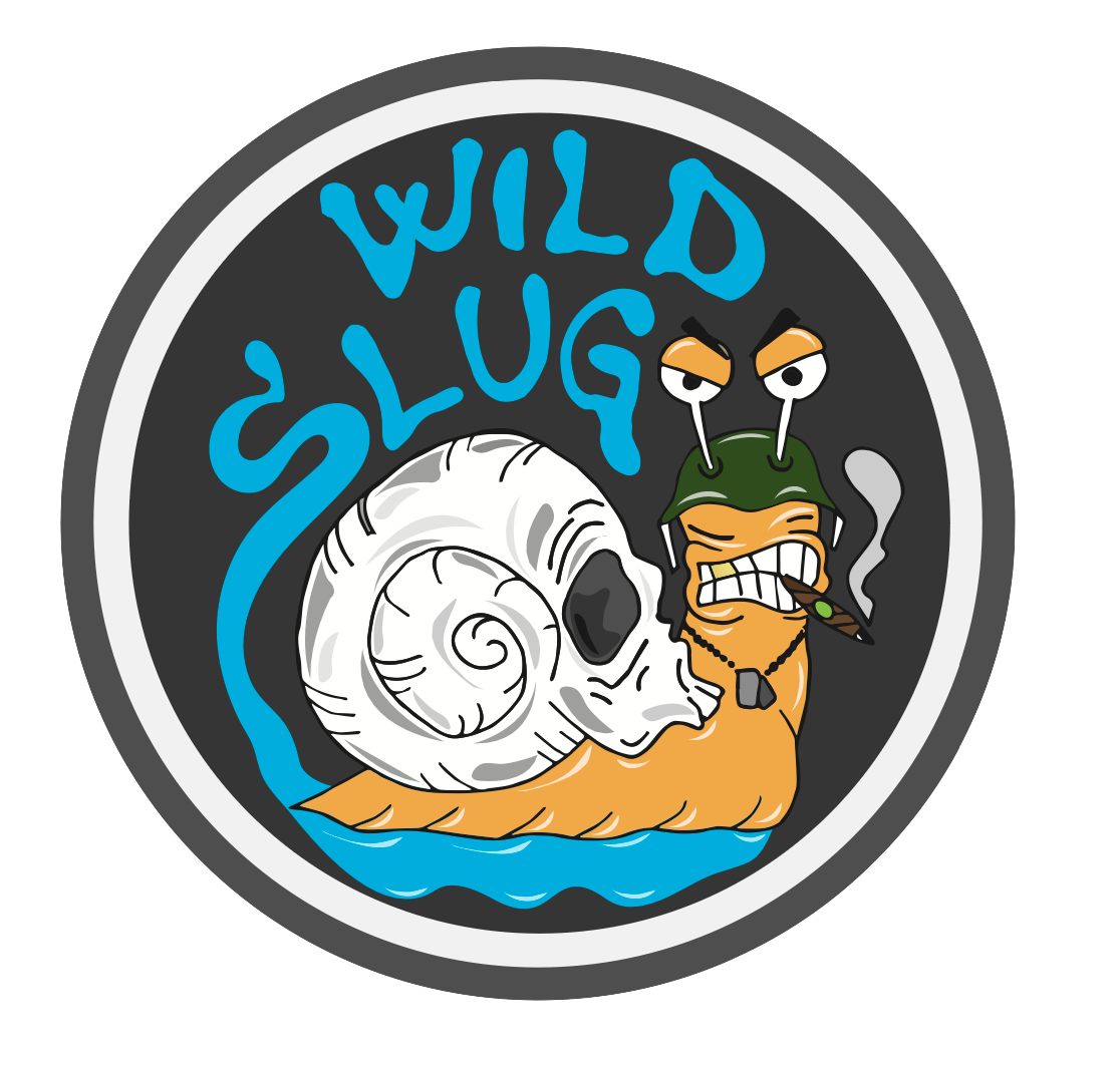 Hat Cap WildSlug Black&Surfblue