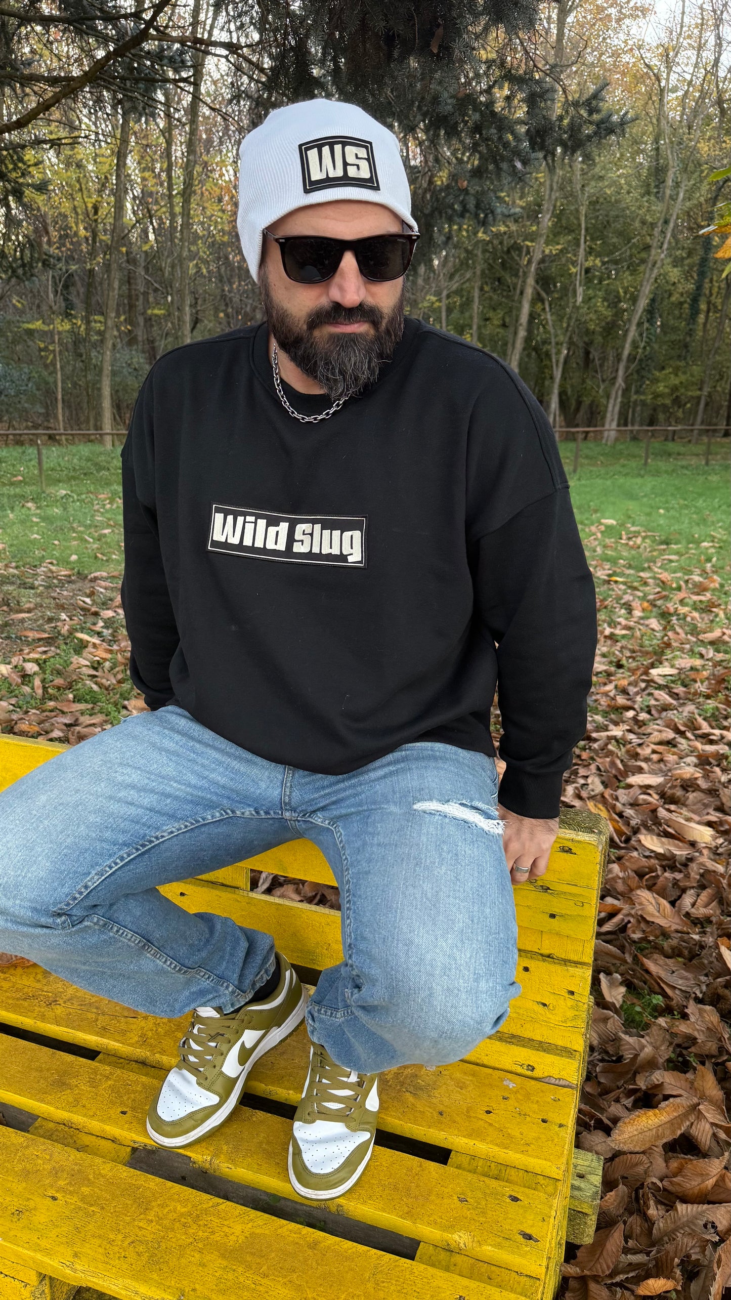 StreetSlug Black Sweatshirt