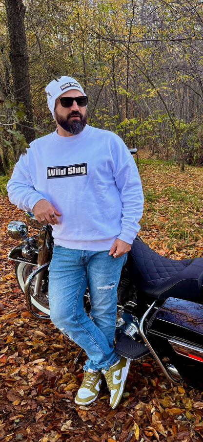 StreetSlug White Sweatshirt