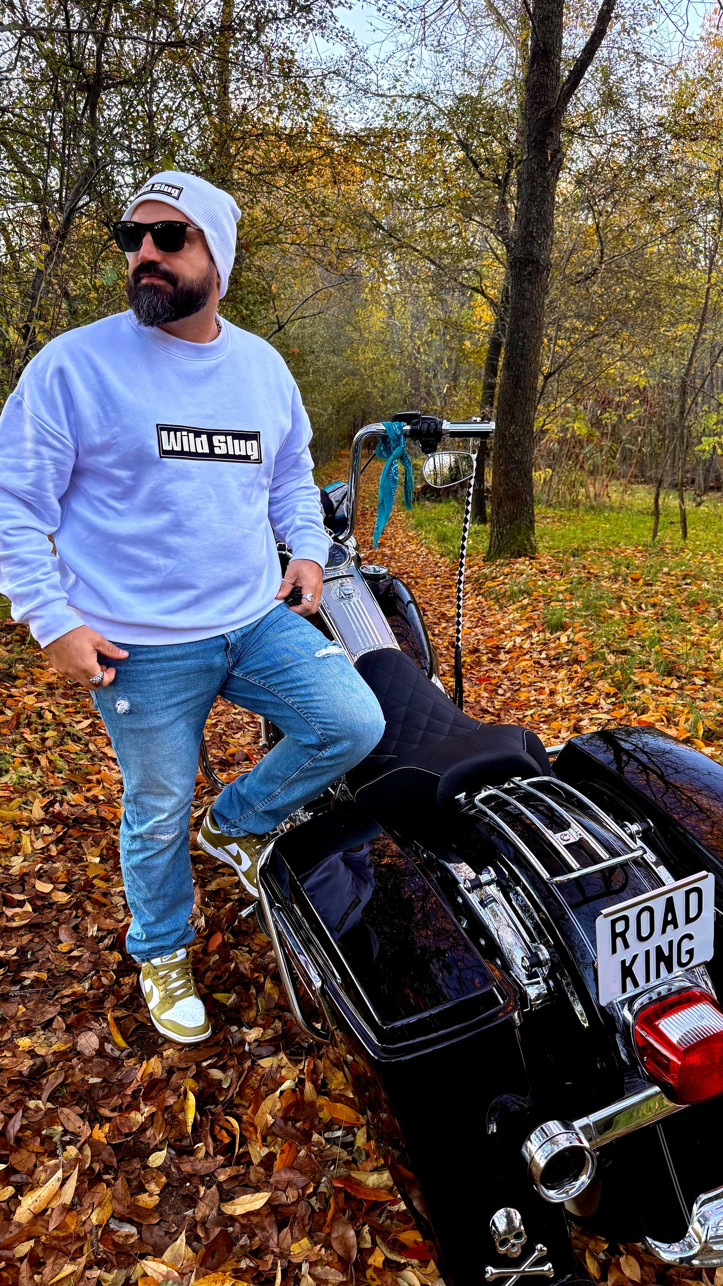 StreetSlug White Sweatshirt