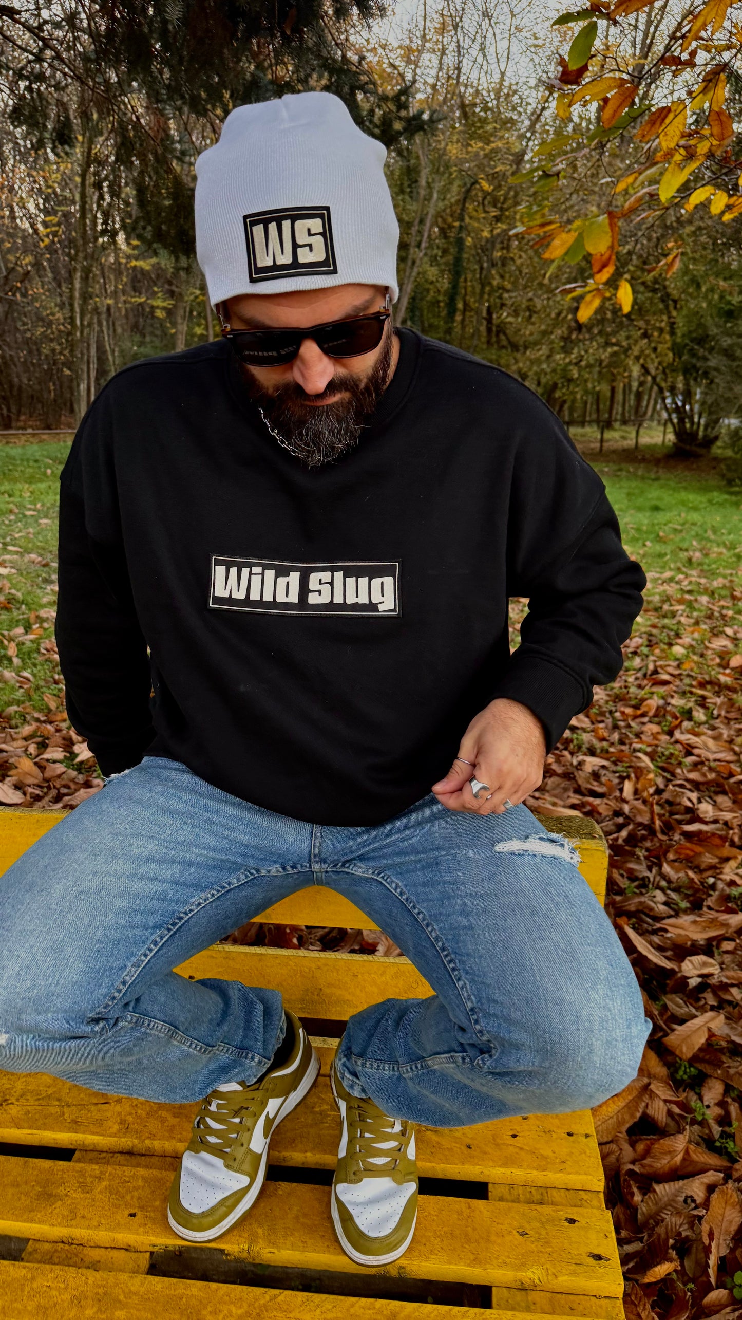 StreetSlug Black Sweatshirt