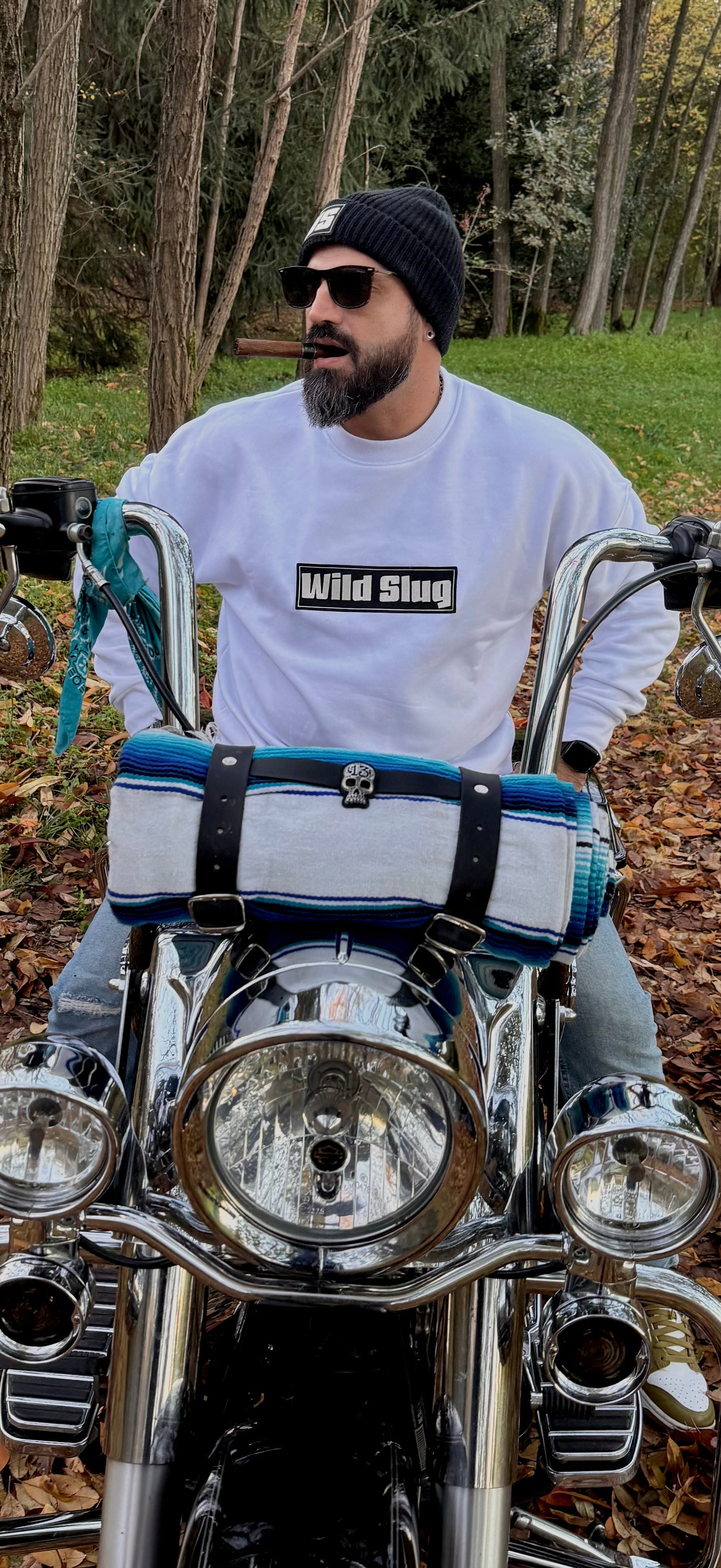 StreetSlug White Sweatshirt