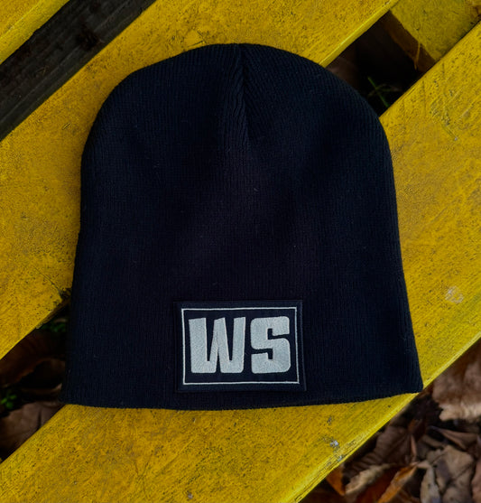 Pull On Beanie Wild Slug Squared Black