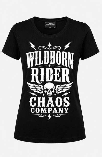 T Shirt Wildborn Black or White  – Women Tee
