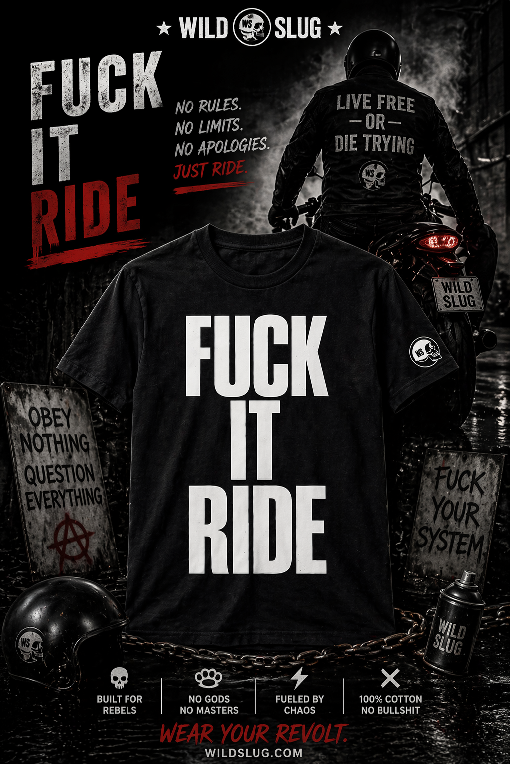 T-shirt F*ck It