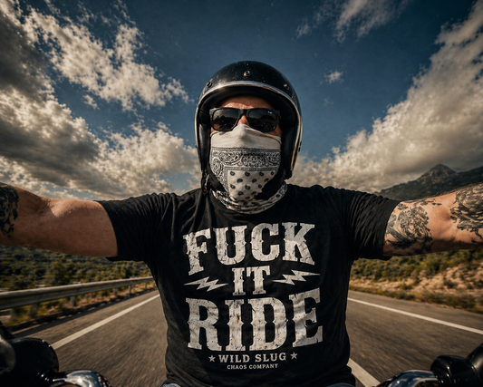 T-shirt Fuc*Ride black or White