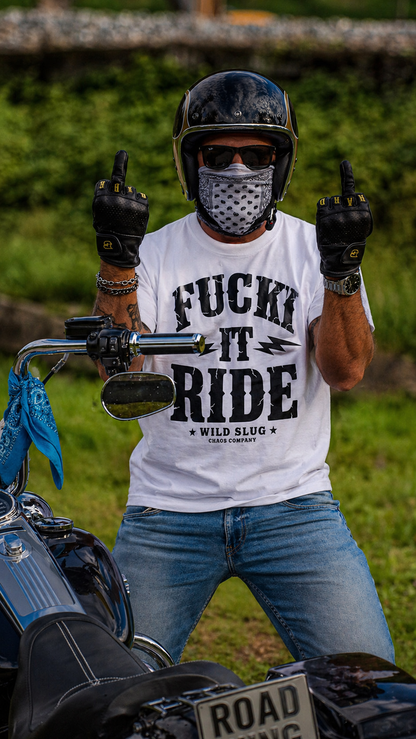 T-shirt Fuc*Ride black or White