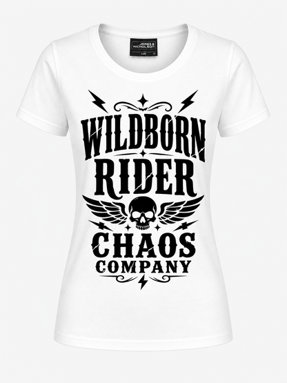 T Shirt Wildborn Black or White  – Women Tee