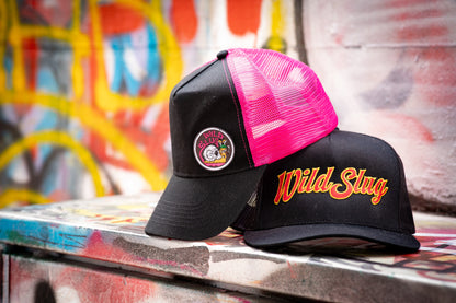 Hat Cap WildSlug Black&Pink